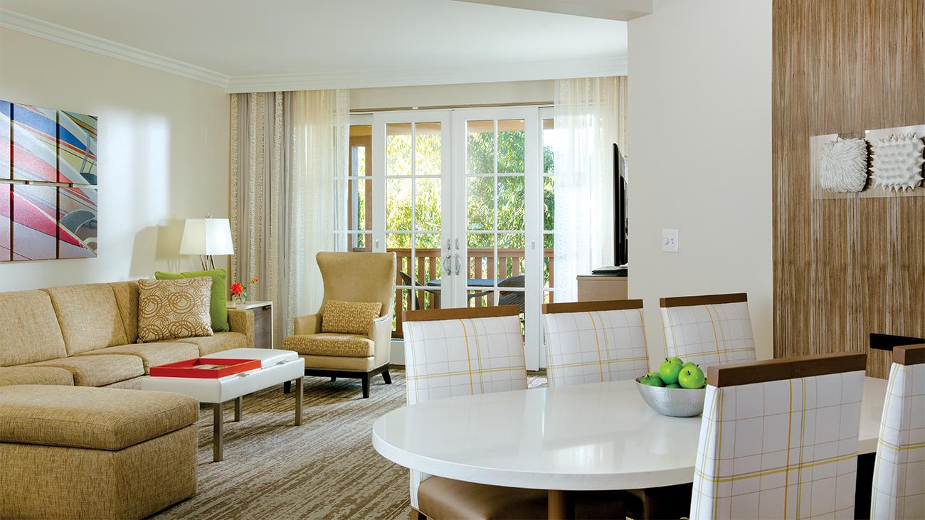 Living Room and Dining Room
